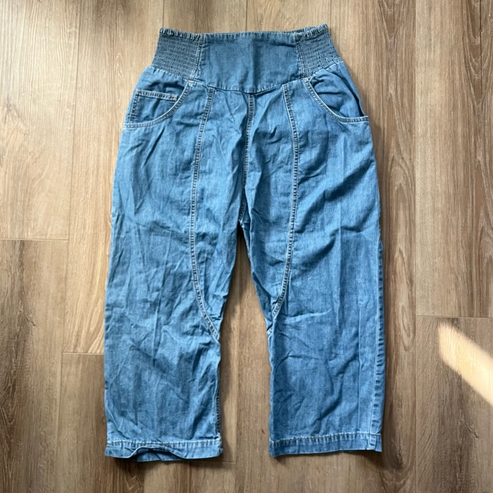 Sz S We The Free Denim Cropped Jeans